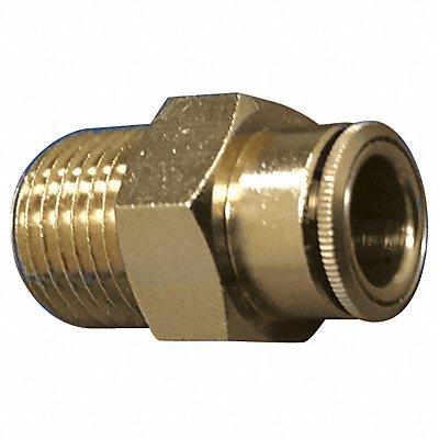 Threaded Tube Fitting Brass MPN:1168X4X4