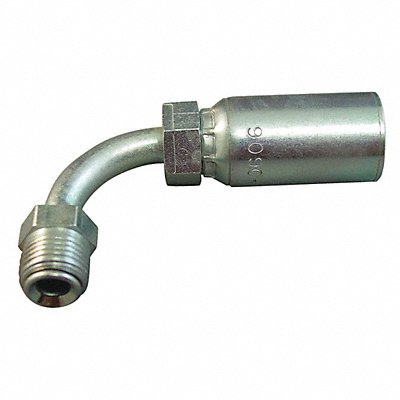 Crimp Fitting 90 Deg 1/2 M Flare PK2 MPN:06E-B65