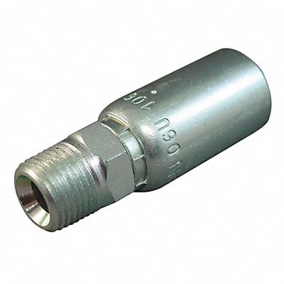 Crimp Fitting 1/2 I.D. 3/8 M NPTF PK2 MPN:08E-106