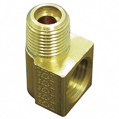 Elbow 90 Deg 1/4 In Inverted Flare Brass MPN:402X5X4