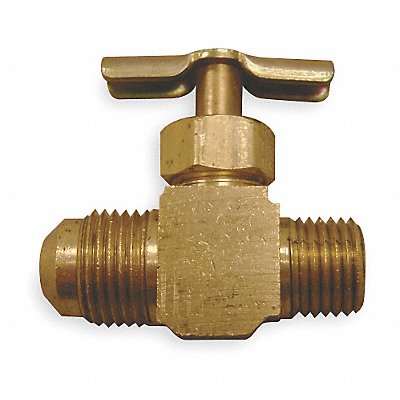 Needle Valve Straight Brass 1/8 x 1/4In MPN:530