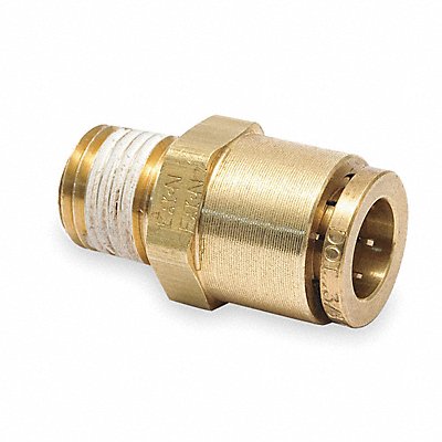 Male Connector 1/4-18 3/8 In Tube Sz MPN:1868X6