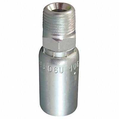 Hydraulic Hose Fitting 1/8 -27 Male NPTF MPN:06904E-102