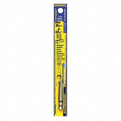 Damaged Screw Remover No.3 Spin It Out MPN:82686