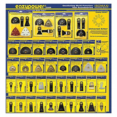 Oscillating Tool Accessories 4in 40 pcs. MPN:50607-1