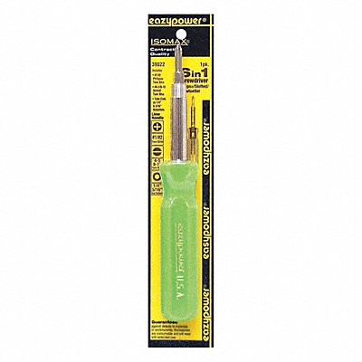 Screwdriver 6 In 1 Lime MPN:39022