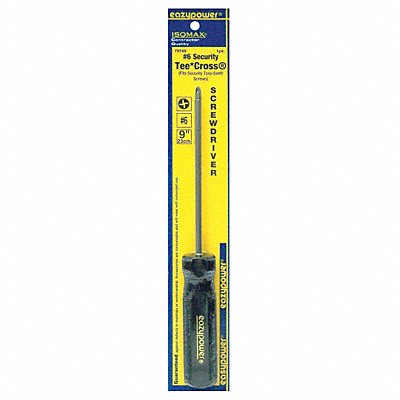 Tamperproof Torq-Set Screwdriver #6 MPN:79749