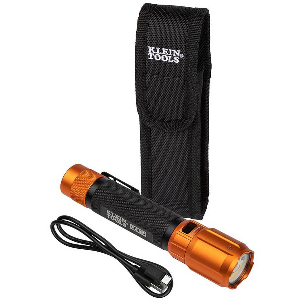 Flashlights, Bulb Type: LED , Material: Anodized Aluminum , Run Time: 50 , Lumens: 1000 , Number Of Light Modes: 5  MPN:56413