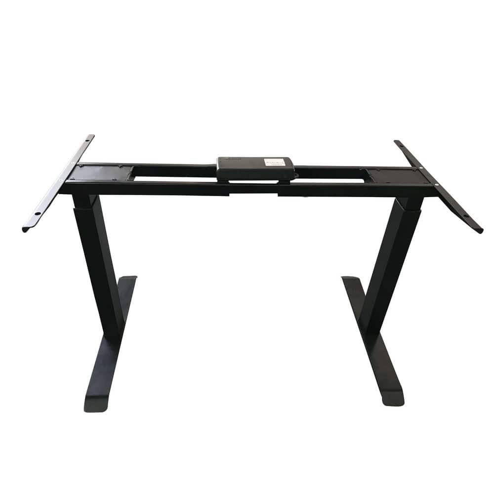 Height-Adjustable Desk Bases, Base Material: Steel , Minimum Height (Inch): 27 , Maximum Height (Inch): 45 , Width (Inch): 42 , Depth (Inch): 23  MPN:RU2B