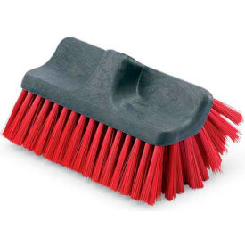 Libman Commercial Brush Head - Dual-Surface Scrubber - 10 x 6 Scrubbing Surface - 516 - Pkg Qty 6 516