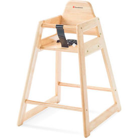 NeatSeat™ Restaurant Hardwood High Chair - Natural 4522046