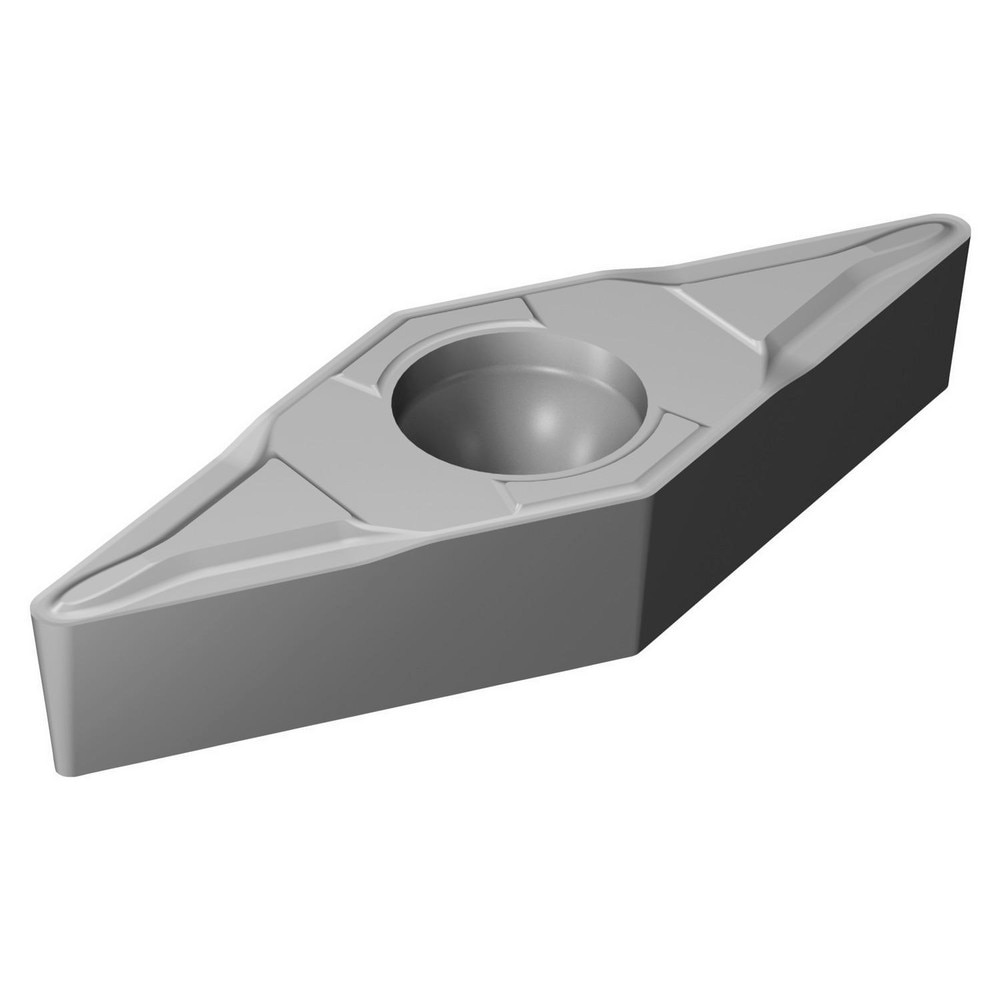 Turning Inserts, Relief Angle: 5.000 , Corner Radius (mm): 0.79 , Corner Radius (Decimal Inch): 0.0313 , Included Angle: 35.00 , Manufacturer Grade: 1205  MPN:8432360