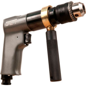 JET Reversible Pistol Grip Air Drill Standard Keyed 1/2