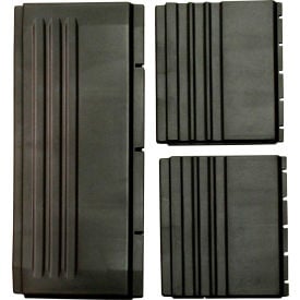 Rubbermaid® Side & Back Panel Kit Black FG4093L1BLA