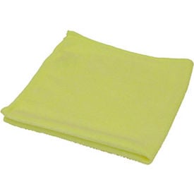 O-Cedar Commercial MaxiPlus® Microfiber Polishing Cloths Yellow - 6068-180 - Pkg Qty 180 6068-180