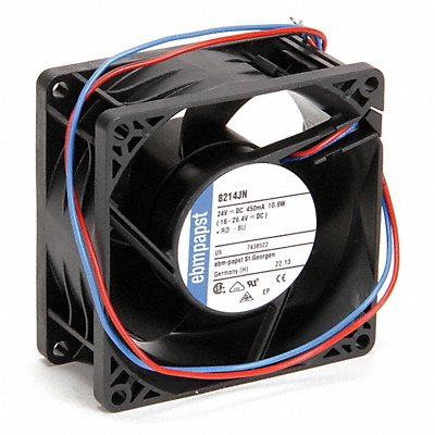 Axial Fan Square 80 mm H 78 CFM MPN:8214JN