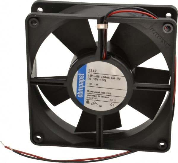 12V 100 CFM Square Tube Axial Fan MPN:4312