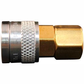 Milton s-755 M Style Industrial Push Type Coupler 1/4