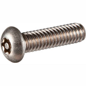 M5 x 0.8 x 16mm Security Machine Screw - Button Torx Head - 18-8 Stainless Steel - Pkg of 100 4.M516BS