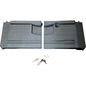 Rubbermaid® Door Kit w/Lock & Key Assembly FG4094L1LGRAY