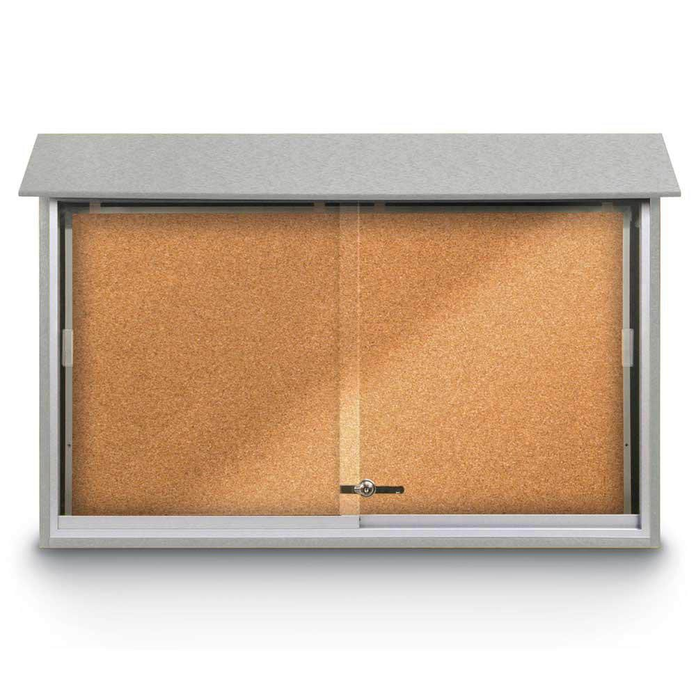 Enclosed Cork Bulletin Board: 45