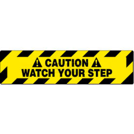 NMC WFS625 Walk On Floor Sign Caution Watch Your Step 6
