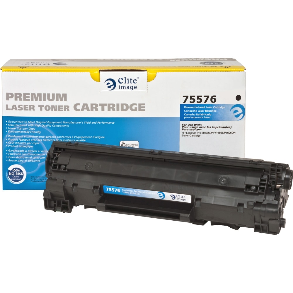 Elite Image Remanufactured Black Toner Cartridge Replacement For HP 78A, CE278A (Min Order Qty 2) MPN:ELI75576