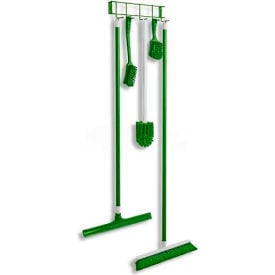 Horizon Manufacturing Utility/Sanitation Hook Rack Green 17-1/4