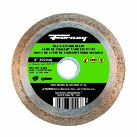 Forney® Diamond Tile Cutting Blade 4