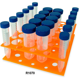 MTC™ Bio Racks For 30 x 15 ml & 20 x 50 ml Tubes Orange 5 Pack R1070