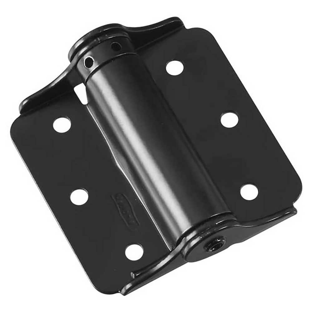 Specialty Hinges, Hinge Material: Cold Rolled Steel , Mount Type: Surface , Finish: Black , Load Capacity: 25 , Range Of Motion: 180  MPN:N114-975
