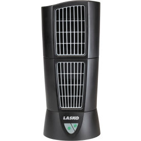 Lasko Desktop Oscillating Multi Directional Tower Fan 3 Speed Black 4916