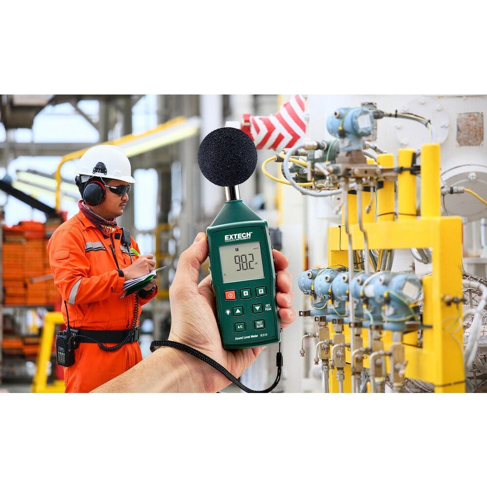 Sound Meters, Meter Type: Sound Level Meter , Maximum Decibel Rating: 130dB , Minimum Decibel Rating: 30 , Frequency Weighting: A & C , Display Type: LCD  MPN:SL510