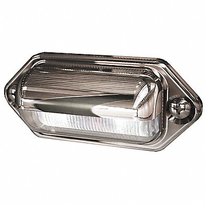 License Plate Light LED 2-1/16 L Silver MPN:EW0206