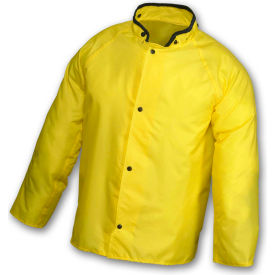 Tingley® J21207 Eagle™ Storm Fly Front Jacket Yellow Hood Snaps 4XL J21207.4X