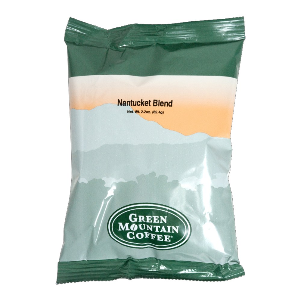 Green Mountain Coffee Ground Coffee, Nantucket Blend, Carton Of 50 Bags MPN:4461