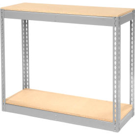 GoVets 2 Shelf Extra Heavy Duty Boltless Shelving Starter 42