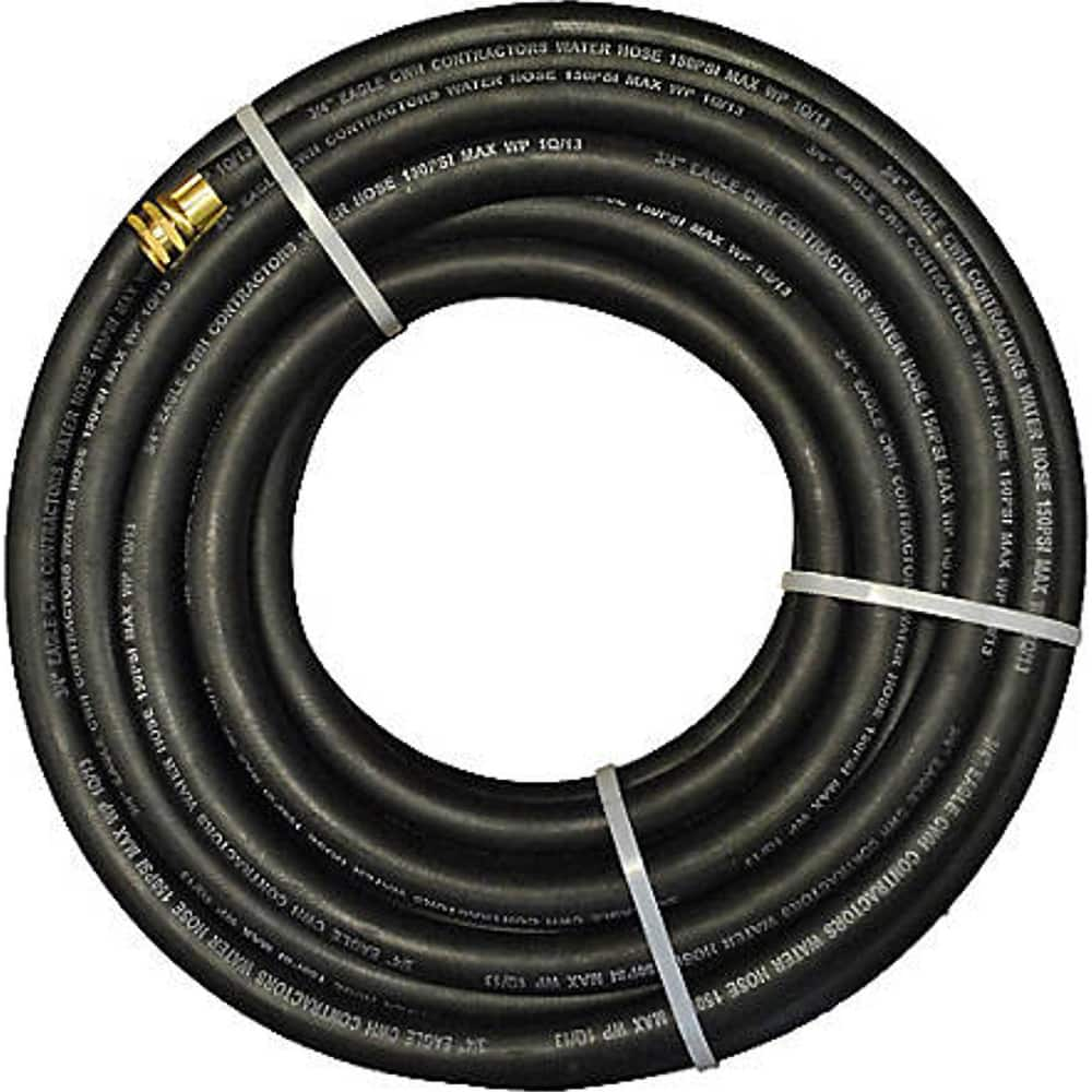 Water & Garden Hose, Hose Type: Water , Hose Diameter (Inch): 3/4 , Material: Rubber , Overall Length (Feet): 50 , Thread Size: 3/4  MPN:001-0122-0150I