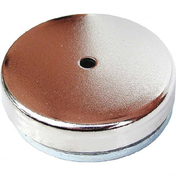 Ceramic Pot Magnets, Diameter (Inch): 1.21in, 1.2100 , Height (mm): 0.171in , Height (Inch): 0.171in , Average Pull Force (Lb.): 4lb, 1.82kg, 4  MPN:E2100