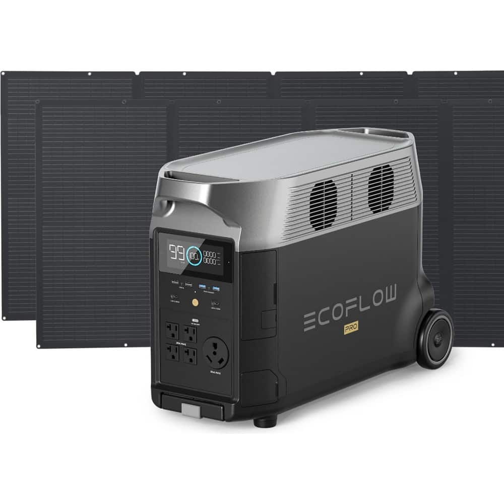 Portable Power Generator: Electric, 4,500W MPN:DELTAPRO-2*400W