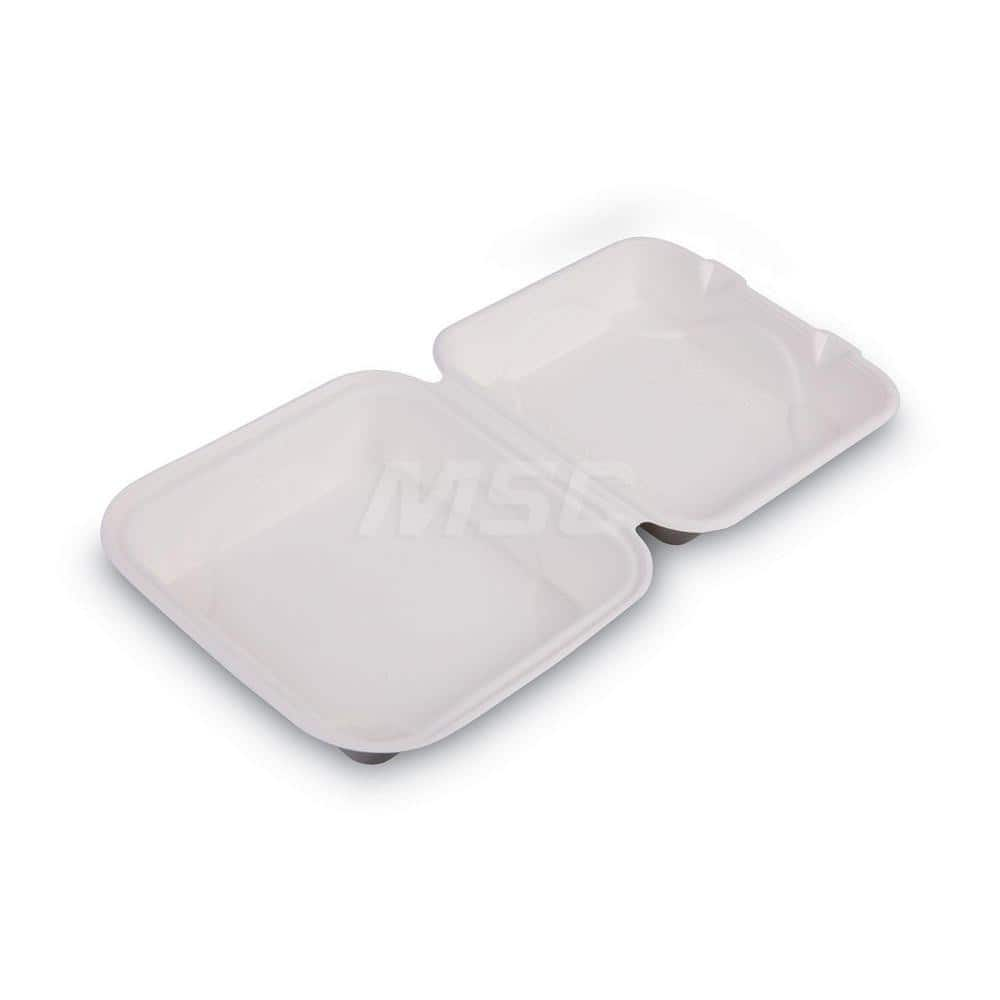 Food Storage Container: Square, Hinged Lid MPN:ECOEPHC81NFA