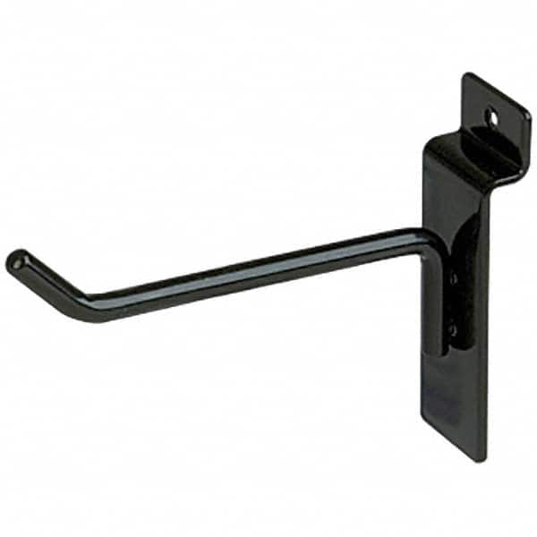 Storage Hook: Slatwall Mount, Metal MPN:EBL/H4