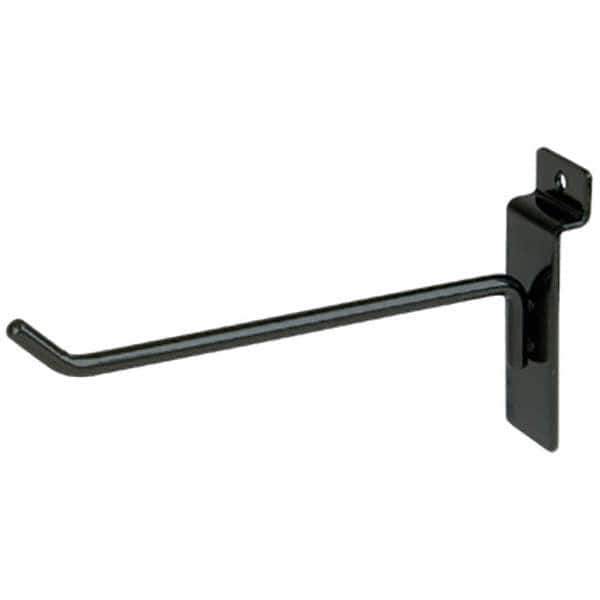 Storage Hook: Slatwall Mount, Metal MPN:EBL/H6