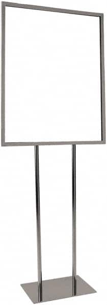 22 Inch Wide x 28 Inch High Sign Compatibility, Steel Square Frame Bulletin Sign Holder MPN:BH28
