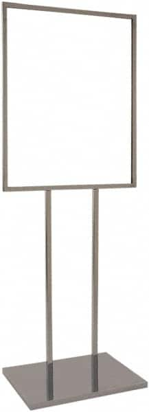 22 Inch Wide x 28 Inch High Sign Compatibility, Steel Square Frame Bulletin Sign Holder MPN:BH29