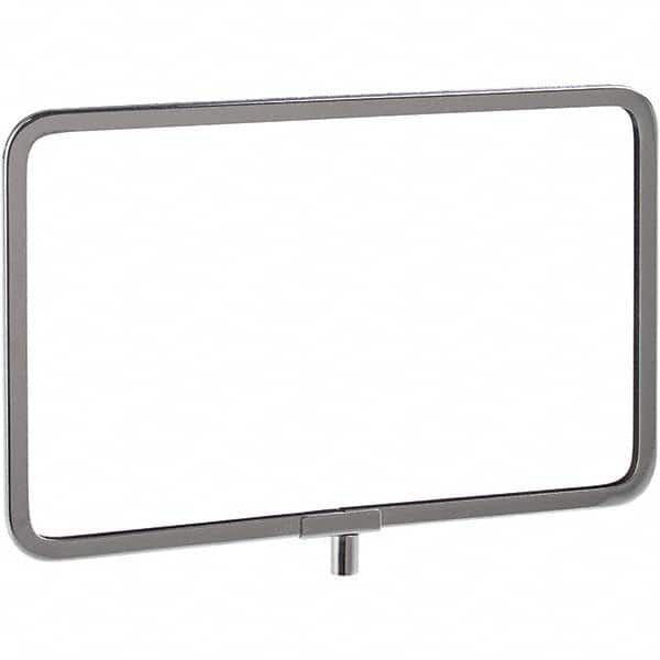 11 Inch Wide x 7 Inch High Sign Compatibility, Steel Round Frame Sign Holder MPN:CF711