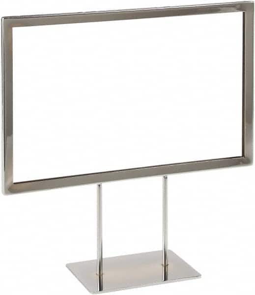 11 Inch Wide x 7 Inch High Sign Compatibility, Steel Square Frame Sign Holder MPN:MCP711