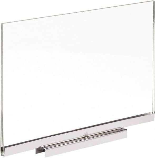 11 Inch Wide x 7 Inch High Sign Compatibility, Acrylic Square Frame Sign Holder MPN:PJM711