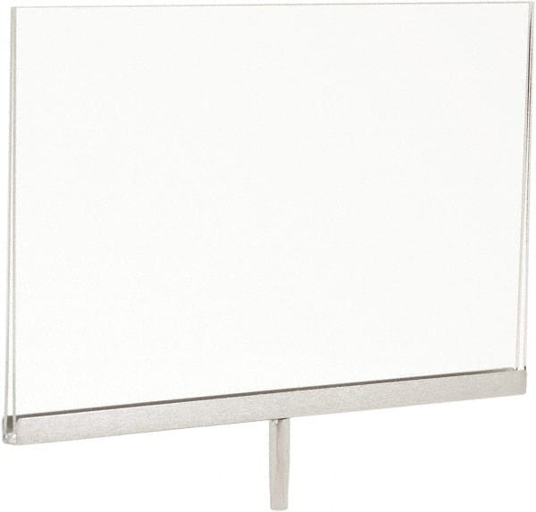 11 Inch Wide x 7 Inch High Sign Compatibility, Acrylic Square Frame Sign Holder MPN:PJST/711