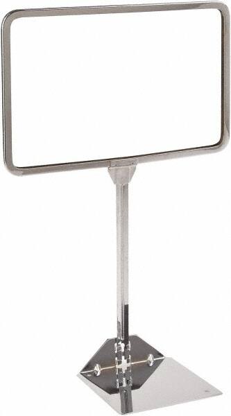 11 Inch Wide x 7 Inch High Sign Compatibility, Acrylic Round Frame Sign Holder MPN:SB711